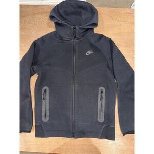 Nike Men's Sportswear Tech Fleece Windrunner Full-Zip Hoodie SIZE SMALL Black